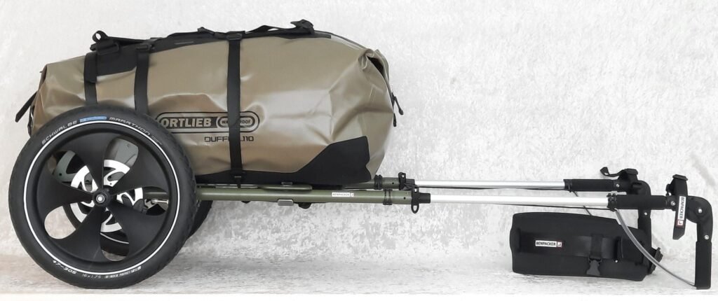 Trek-PACKER Amphibian Expedition mit Ortlieb Tasche