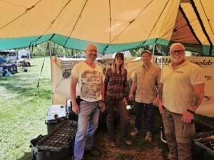 Gruppenbild vom Bushcraft Jamboree