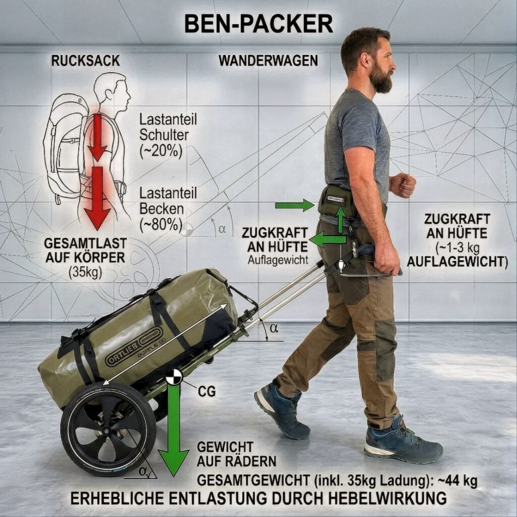 Schaubild zum Lastenvergleich