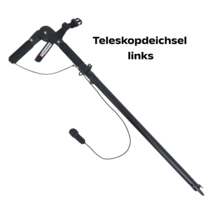 Teleskopdeichsel links